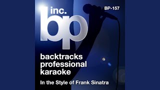 Embraceable You Karaoke Instrumental Track In the Style of Frank Sinatra [upl. by Heimer]