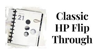 Classic HP Flip Through  June 2021  Cloth amp Paper  The Happy Planner [upl. by Francie]