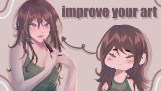 digital ART TIPS to INSTANTLY IMPROVE your art [upl. by Aig]