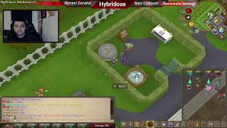 Hydrix RSPS  First stream for this brand new 200 Server Giveaways all stream [upl. by Rediah925]