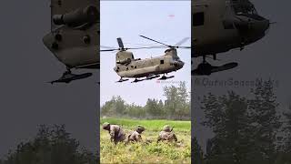 Elite Forces and CH47 Chinook helicopter usairforce [upl. by Charla]