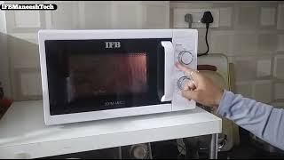 IFB New Microwave Oven  demo  सबसे आसान है  Model 20PMMC2  best 2023 microwave [upl. by Lj446]