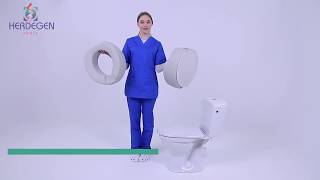 CONTACT PLUS von Herdegen die weiche Toilettensitzerhöhung für optimalen Komfort [upl. by Nyrhtakyram]