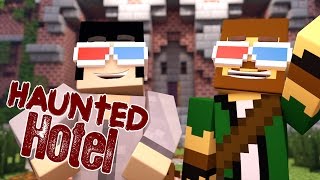 Haunted Hotel MOVIE WHO KILLED GIZZY AND MINI  Minecraft Roleplay [upl. by Vassily]