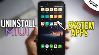 Uninstall MIUI BLOATWARE Apps A StepbyStep Guide [upl. by Bindman]