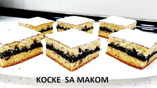 KOCKE SA MAKOM AKO VOLITE STRUDLE SA MAKOM OVO JE JOS BOLJE I JEDNOSTAVNIJE TOPI SE U USTIMA [upl. by Stronski661]