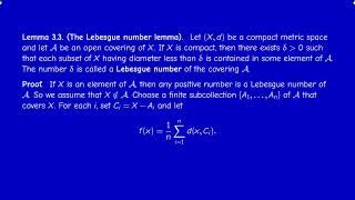 M2201  Metric Topology  Section 32  Other forms of compactness  Part 1 [upl. by Willem]