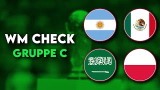 WM Check  Argentinien • Polen • SaudiArabien • Mexiko Gruppe C [upl. by Nealah]