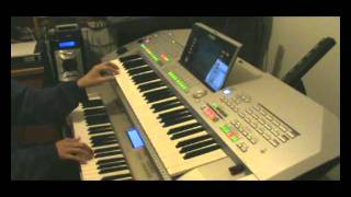 A Whiter Shade Of Pale  Yamaha Tyros 2 and Korg Triton Studio [upl. by Ynohta]