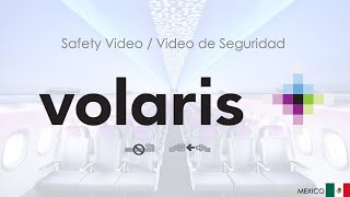 Volaris Safety video  Volaris Video de Seguridad Country MEXICO HD [upl. by Romie]