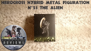 Video Review 2016 HeroCross Hybrid Metal Figuration 023 The Alien Xenomorph Big Chap [upl. by Telfer]