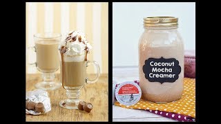 Delicious Homemade Coffee Creamer  50 TOP STUFF [upl. by Ecertap]