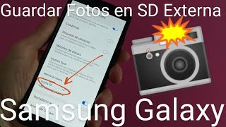 📂 GUARDAR AUTOMÁTICAMENTE FOTOS y VÍDEOS en la TARJETA SD SAMSUNG 2024  FÁCIL y RÁPIDO [upl. by Kristine]