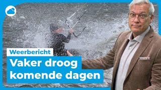 Weerbericht droger weerbeeld in de maak [upl. by Haakon]