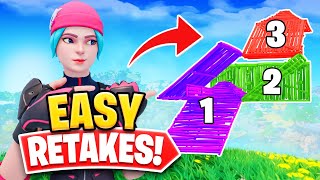 The BEST High Ground Retakes For Beginners EASY RETAKE TUTORIAL  Fortnite Tips amp Tricks [upl. by Attayek869]