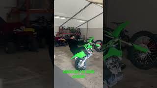 kawasaki kx112 2stroke dirtbike reels sports viralvideo shorts stunt 2024 youtube fun [upl. by Ariamo]