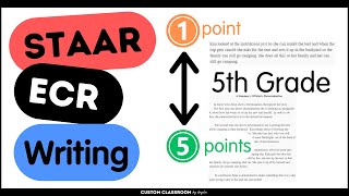 STAAR 5th Grade ECR Analysis Unveiling the Key Differences in 1 vs 5 Point Responses [upl. by Stoneman]