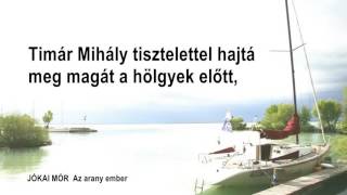 222 TIMÉA Jókai Mór Az arany ember Hungarian language audiobookhangoskönyv [upl. by Wiley]