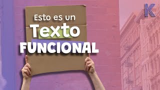 Textos funcionales [upl. by Orfield274]