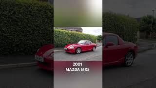 MK2 Mazda MX5 Red Convertible from 2001 [upl. by Devinna]