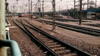 Tamil nadu express arriving its destination New Delhi [upl. by Shannah]