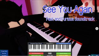 See you Again  Wiz Khalifa Roblox Got Talent [upl. by Virgina]