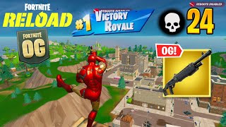 Fortnite Reload  High Kill Solo vs Duos OG Gameplay Keyboard amp Mouse [upl. by Collyer]