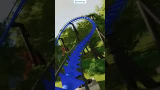 MY FIRST COASTER IN PLANET COASTER 2 planetcoaster rollercoaster amusementpark [upl. by Yretsym]