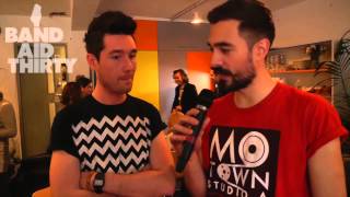 Band Aid 30  Bastille Interview [upl. by Acassej]