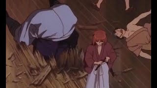 Rurouni Kenshin  Kenshin Protects Kaorus Dojo English Dub [upl. by Liponis952]