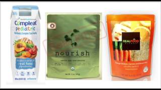 Comparing Real Food Blends Nourish and Compleat Pediatric [upl. by Oca]