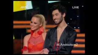 Dancing With The Stars Greece S02E06  Nantia Mpoule amp Thanos  Samba BackstageK [upl. by Mingche]