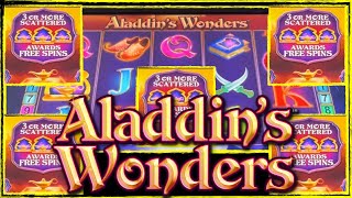 Aladdins Wonders Bonus and Massive Gamble BOOKIES SLOTS UK FOBT [upl. by Mariele47]