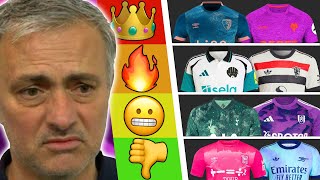 BRUTALLY RANKING EVERY PREMIER LEAGUE 2425 THIRD SHIRT WORST to BEST [upl. by Finnegan]