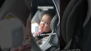 baby tastes water for the first time 😂 shorts shortsvideo shortsfeed [upl. by Zurheide]