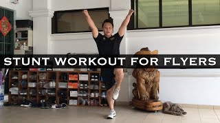 5 STUNT EXERCISES FOR FLYERS YOU CAN DO AT HOME [upl. by Ioab740]