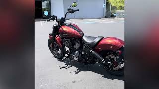 2024 Indian Chiefs Bobber Dark Horse Thunderstroke aircooled 116 cu engine [upl. by Aneekal]