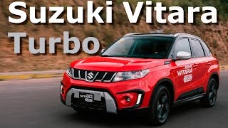 Suzuki Vitara Turbo  estrena motor y nuevo look  Autocosmos [upl. by Eldreeda556]