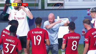 Erik ten Hag Beautiful Football Against Arsenal [upl. by Bechler999]