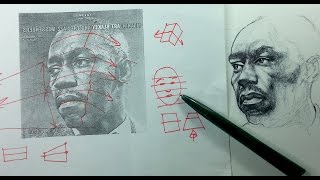 Ballpoint Pen Portrait Drawing Demo amp Tips [upl. by Ita104]