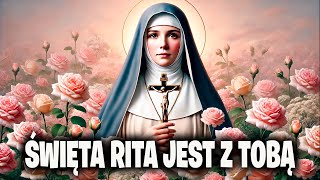 🛡️ Tarcza duchowa  Święta Rita chroni Jezus wzmacnia 💪🔒 [upl. by Sosthina]