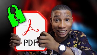 HOW TO UNLOCK PDF FILE EVEN IF YOU HAVE FORGOTTEN THE PASSWORD [upl. by Leinod982]