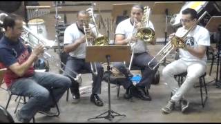 Quarteto de Trombones  Hino CCB [upl. by Aillicec]