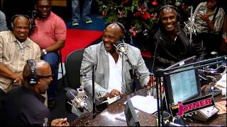 The Three Winans Brothers visit the Tom Joyner Morning Show Studio [upl. by Sutsugua311]