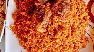 How To Make Jollof Rice Ghana Jollof [upl. by Zuckerman]