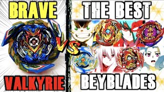 The NEW Brave Valkyrie VS The BEST GT Beyblades [upl. by Ahsemac945]