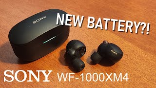 QUICK FIX Replacing the battery on a Sony WF1000XM4 earbud [upl. by Samtsirhc]