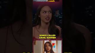 Does Olivia Rodrigo Have Beef With Taylor Swift 😳 [upl. by Ofella]