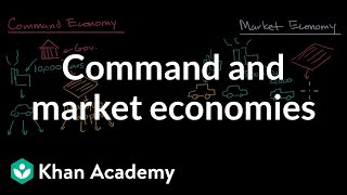 Command and market economies  Basic economics concepts  AP Macroeconomics  Khan Academy [upl. by Deraj]