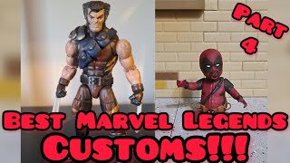 Some of the Best Custom Marvel Legends Out Right Now Part 4 [upl. by Shoemaker]